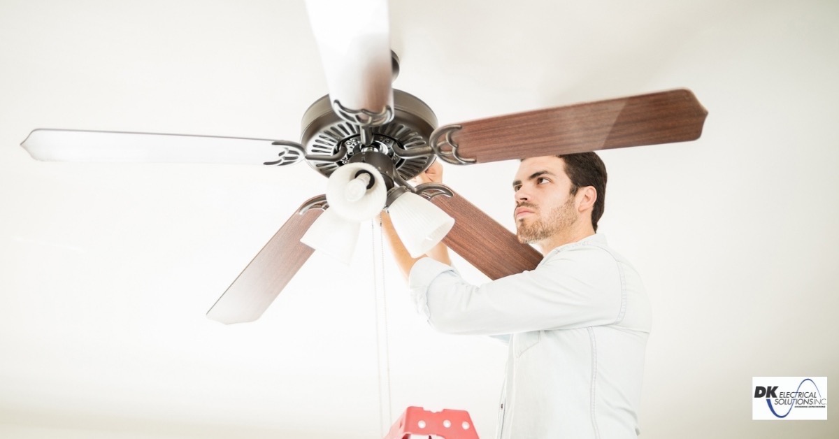 Installing And Using A Ceiling Fan, Is A Wobbling Ceiling Fan Safe