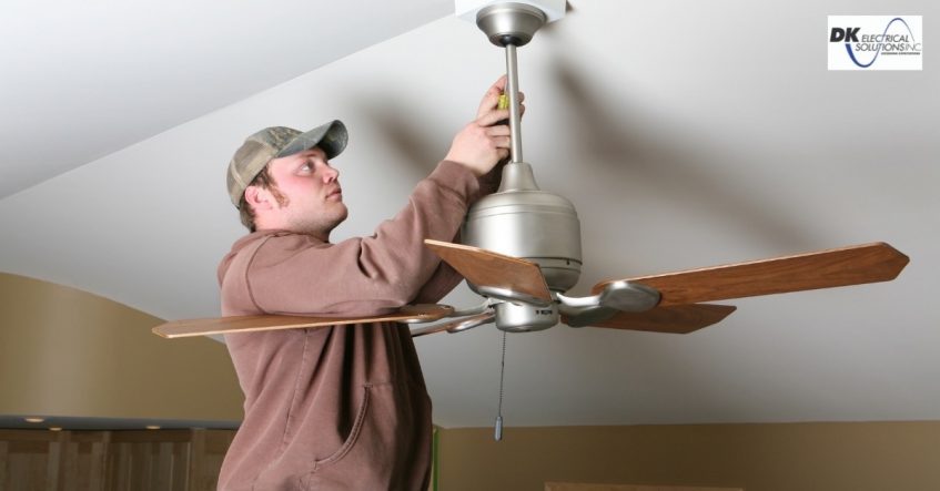 Ceiling Fan Blades Spin In Summer, How To Install A Ceiling Fan Without Existing Light Fixture