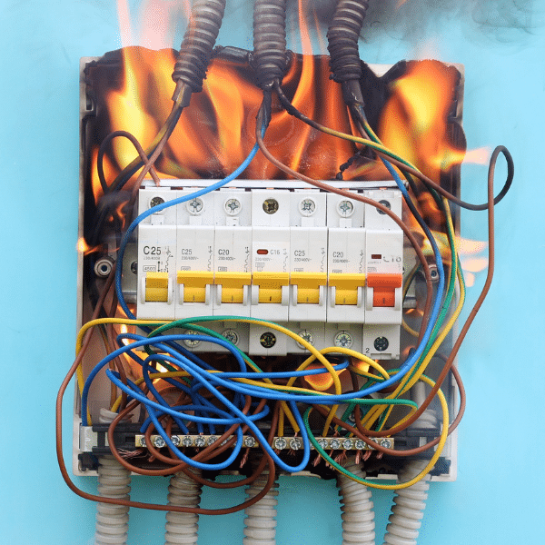 Loose Electrical Wiring Behind Light Switch