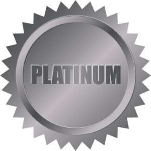 A silver seal for an electrical repair company.