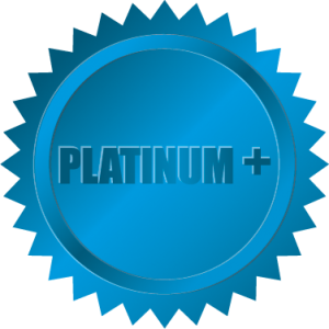 A text-bearing blue seal representing a master electrician.